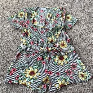 Floral Romper